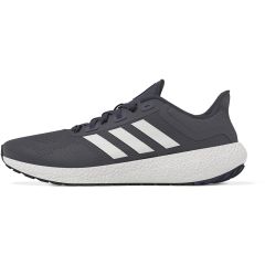 unisex navy white and black adidas running shoe