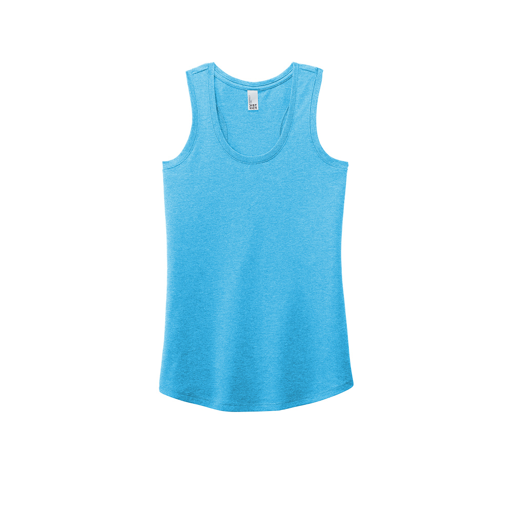 District Perfect Tri Womens Racerback Tank