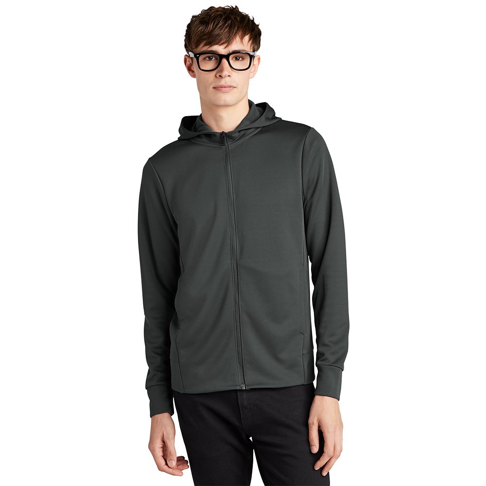 Mercer Mettle Double Knit Full Zip Mens Hoodie