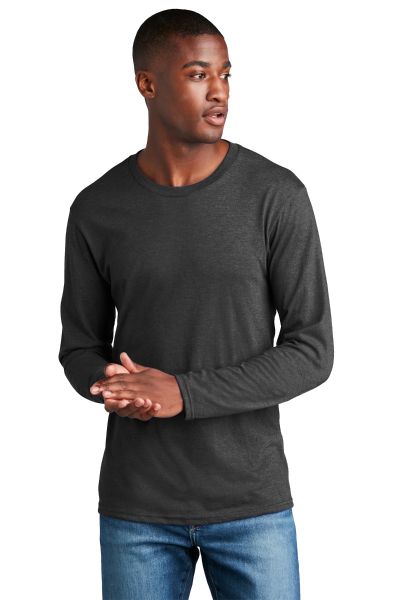Port and Company Fan Favorite Blend Mens Long Sleeve T-Shirt