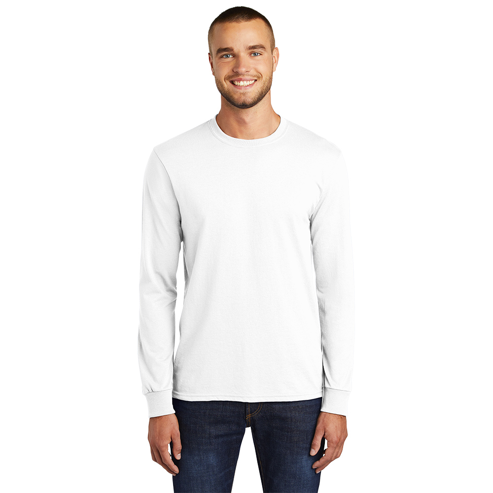 Port and Company Core Blend Long Sleeve Mens Tall T-Shirt