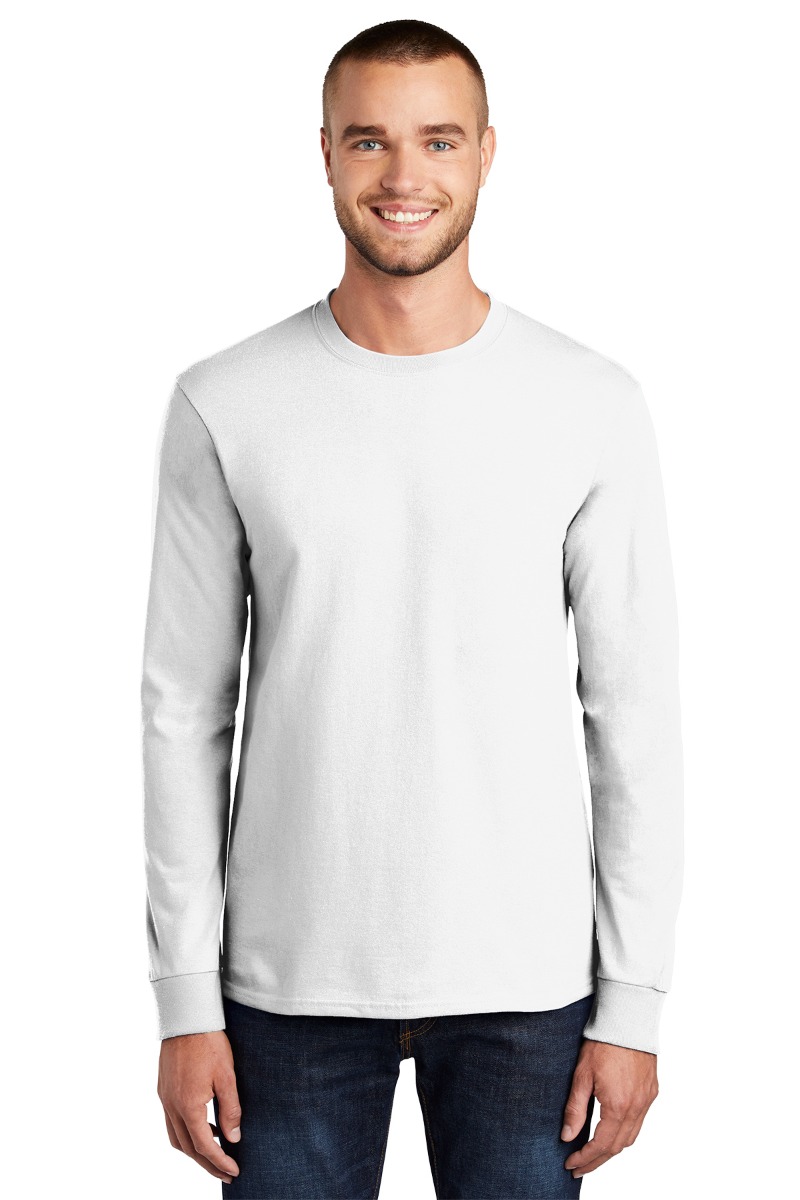 Port and Company Essential Long Sleeve Mens Tall T-Shirt