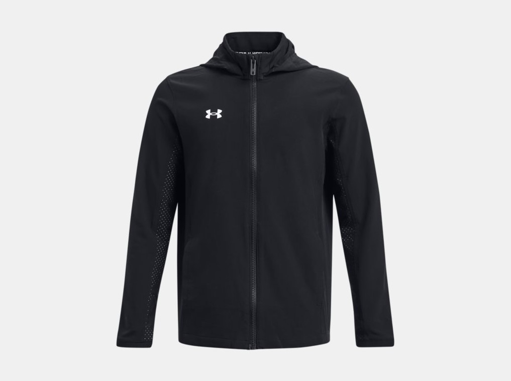 Under Armour Squad 3.0 Boys Warm-Up Full Zip Jacket | Weather-Ready ...
