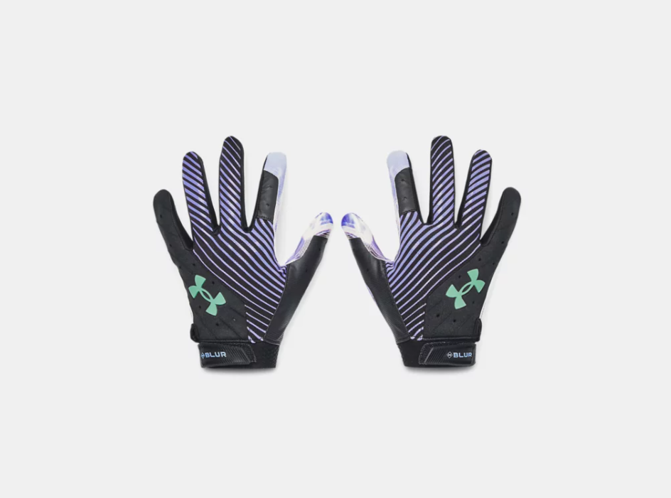 Under Armour Blur LE Mens Football Gloves Catch Every Pass and Score