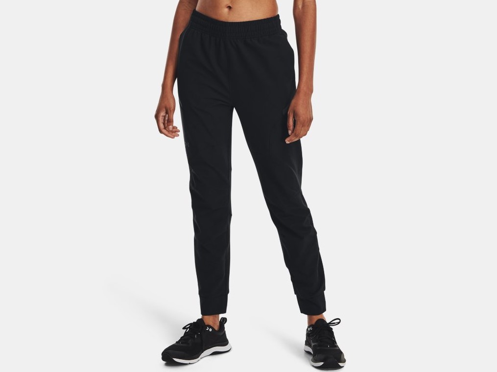 Under Armour Unstoppable Womens Brushed Pants in Black 1374119001