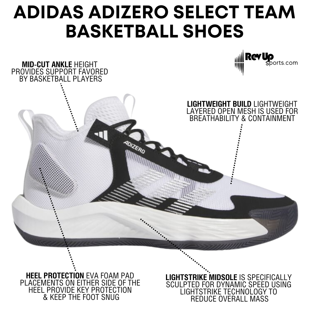 RevUpSports.com has the best adidas Adizero Select Team Basketball Shoes! adidas Adizero Select Team Basketball Shoes
