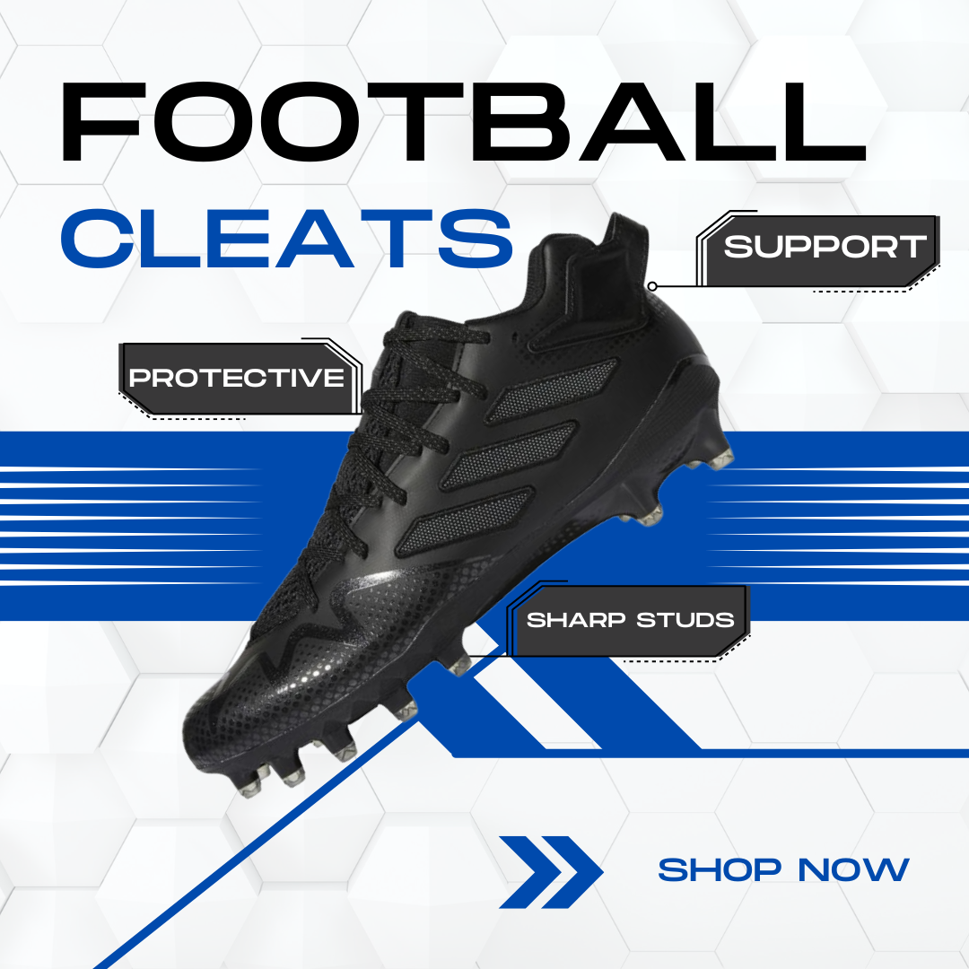 Football and soccer cleats sales the same